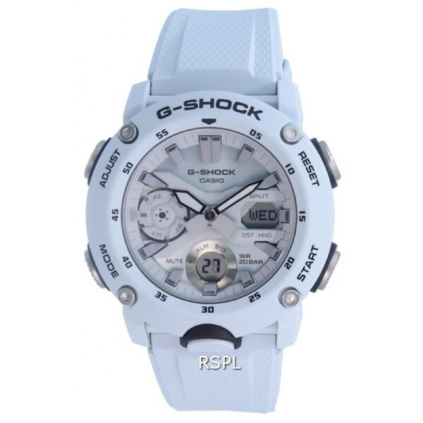 Casio G-SHOCK Carbon Core Guard Analog-Digital Alarm GA-2000S-7A 200M Mens Watch
