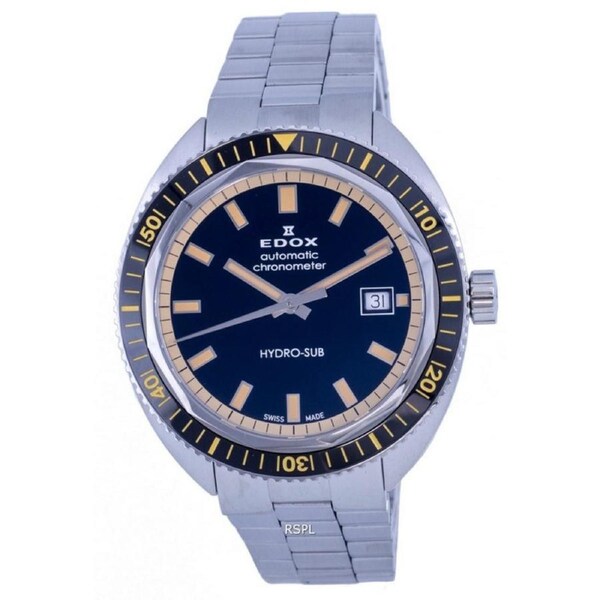 Edox Hydro-Sub Swiss Made Automatic Chronometer 801283NBMNIB 300M Mens Watch