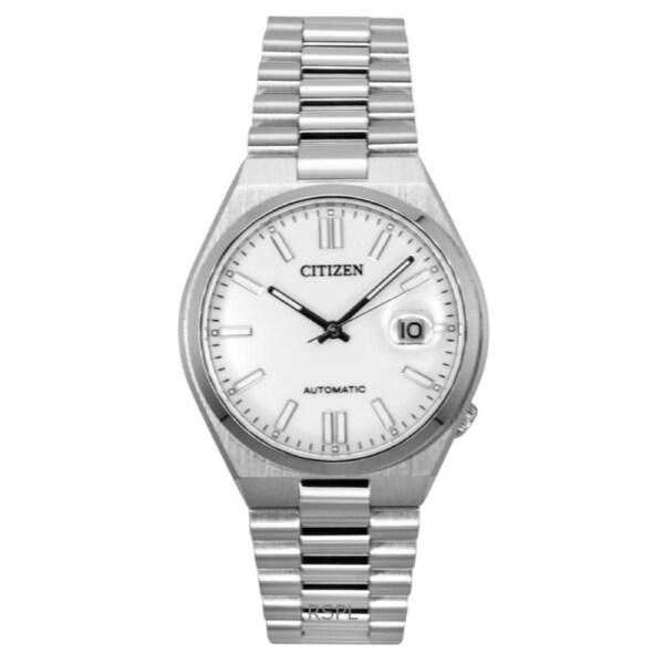 Citizen Tsuyosa White Dial Stainless Steel Automatic NJ0150-81A 50M Mens Watch