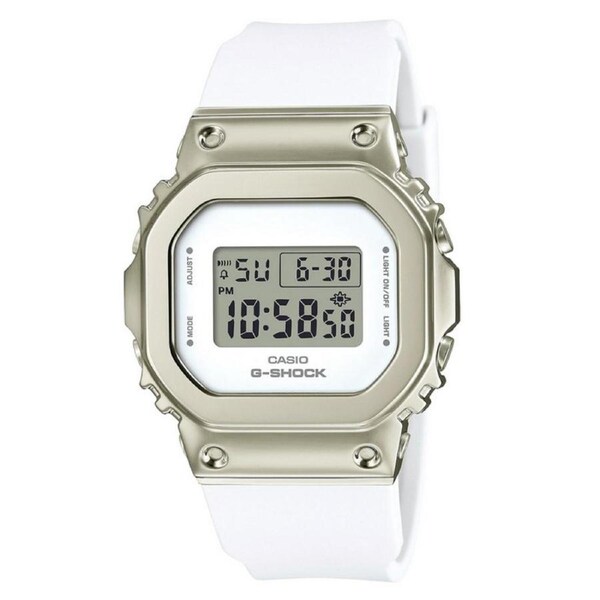 Casio G-SHOCK Digital Alarm Backlight Flash Alert GM-S5600G-7 200M Ladies Watch