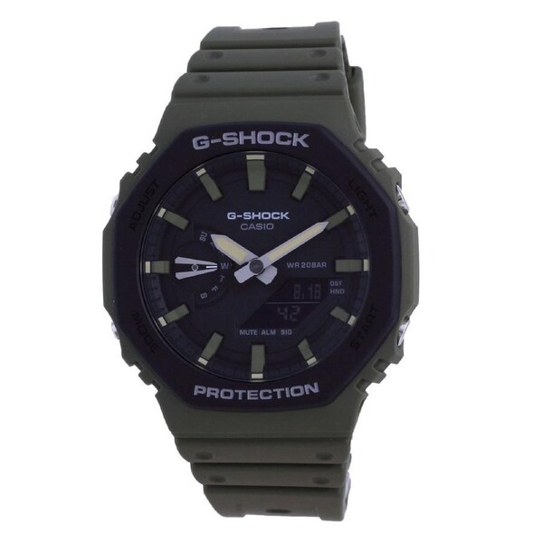 Casio G-SHOCK Analog-Digital Carbon Core Guard GA-2110SU-3A 200M Mens Watch