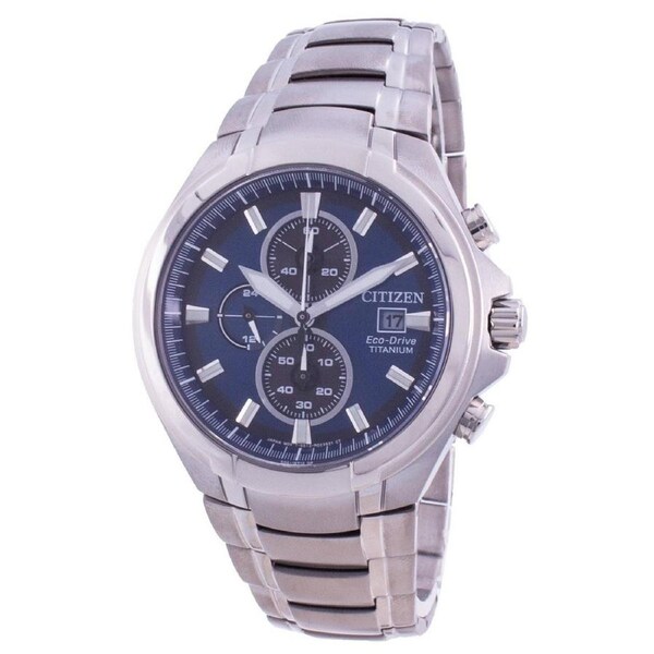 Citizen Super Titanium Chronograph 12/24 Eco-Drive CA0700-86L 100M Mens Watch