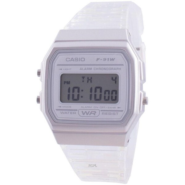 Casio F-91W Digital Alarm Chronograph Backlight Day/Date F-91WS-7 Unisex Watch
