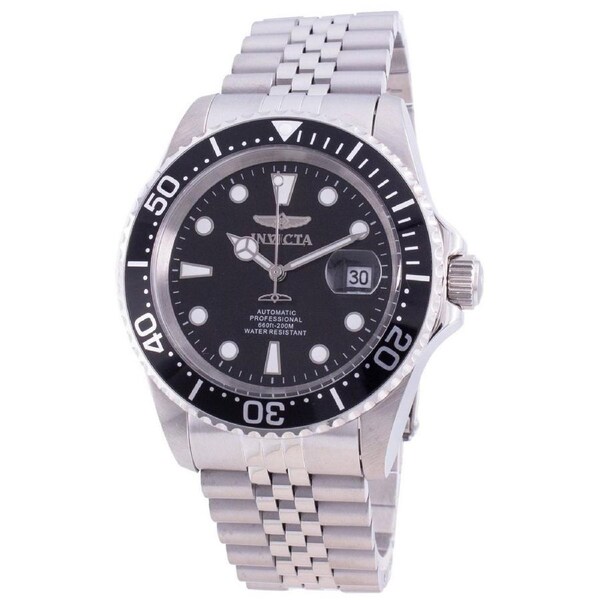 Invicta Pro-Diver Automatic Black Dial Stainless Steel INV30091 200M Mens Watch