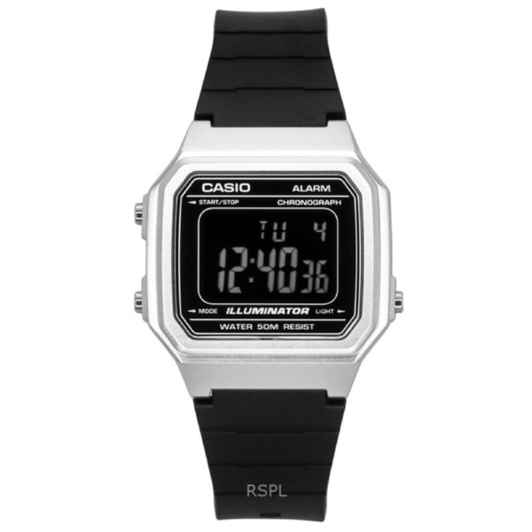 Casio Illuminator Alarm Chronograph Backlight W-217HM-7BV Quartz 50M Mens Watch