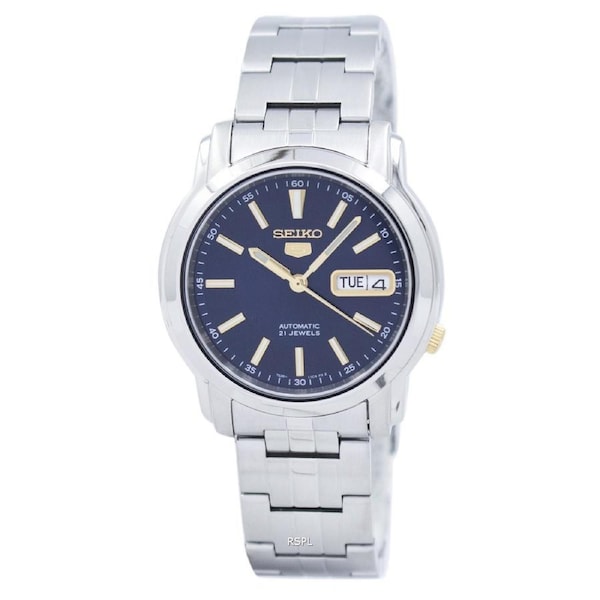 Seiko 5 Automatic SNKL79K1 Stainless Steel 21 Jewels Day/Date Analog Mens Watch