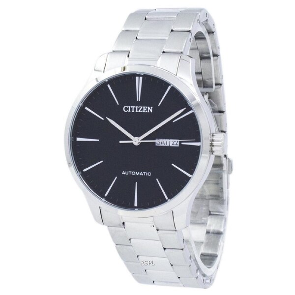 Citizen Analog Automatic Stainless Steel Day/Date NH8350-83E 50M Mens Watch