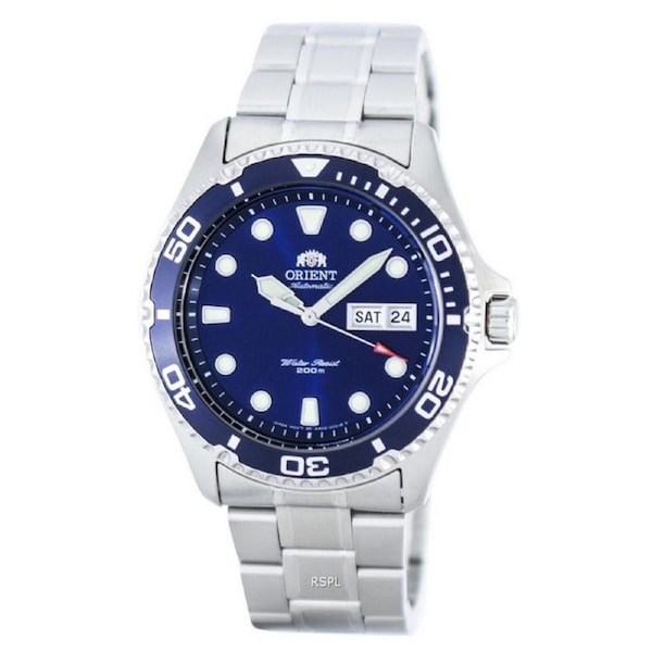 Orient Ray II Automatic Blue Dial Stainless Steel 200M FAA02005D9 Mens Watch