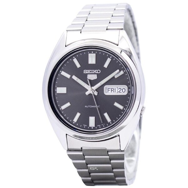Seiko 5 Automatic 21 Jewels Date/Day Stainless Steel SNXS79K1 30M Mens Watch