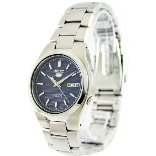 Seiko 5 Automatic 21 Jewels Blue Dial Stainless Steel SNK603K1 Analog Mens Watch