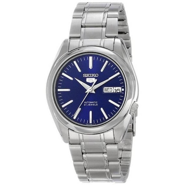Seiko 5 Automatic 21 Jewels Day/Date Stainless Steel SNKL43K1 30M Mens Watch