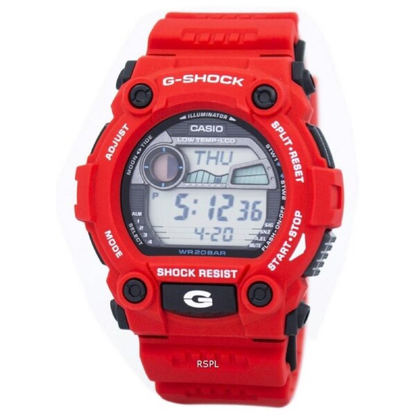 Casio G-SHOCK G-Rescue Moon Tide Alarm Timer World Time G-7900A-4C Mens Watch