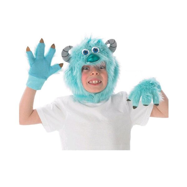 Disney Monsters Inc Sully Headpiece and Glove Set