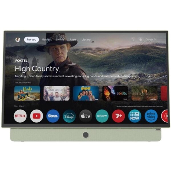 Blaupunkt 24" Portable Rechargeable TV (Green)