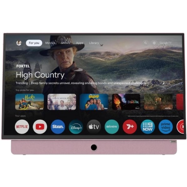 Blaupunkt 24" Portable Rechargeable TV (Pink)