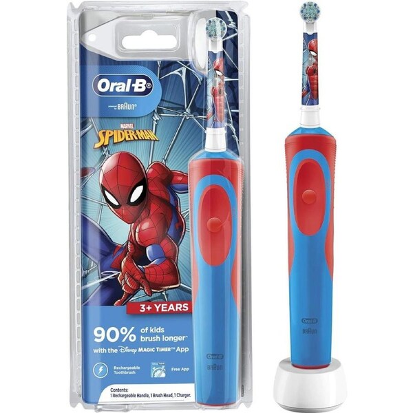 Oral-B Vitality Kids Clean Spiderman Electric Toothbrush