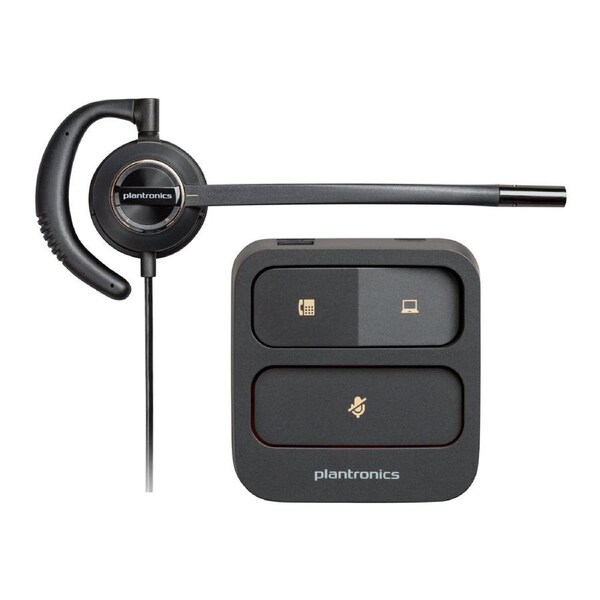 Hp Poly Encorepro Hw530 Ote Corded Mono Headset,Noise Cancelling Quick Disconnect