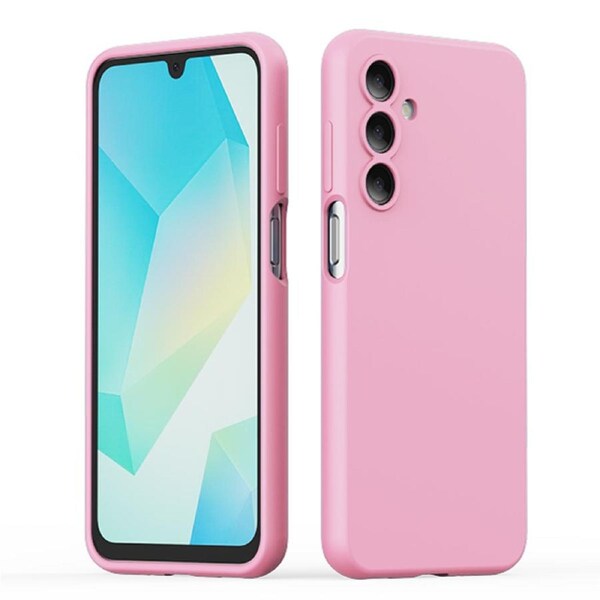 ZUSLAB Galaxy A16 Case Nano Silicone Shockproof Gel Rubber Bumper Protective Cover for Samsung (2024) - Pink