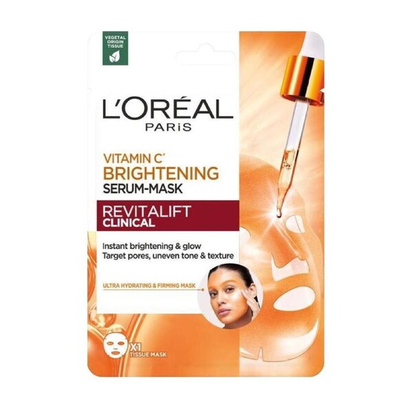 L'Oreal Paris Revitalift Clinical Vitamin C Brightening Serum Sheet Mask
