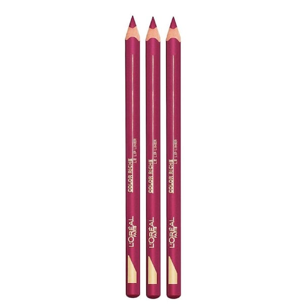 3x L'Oreal Paris Color Riche Lipliner 1.2g 127 Paris NY