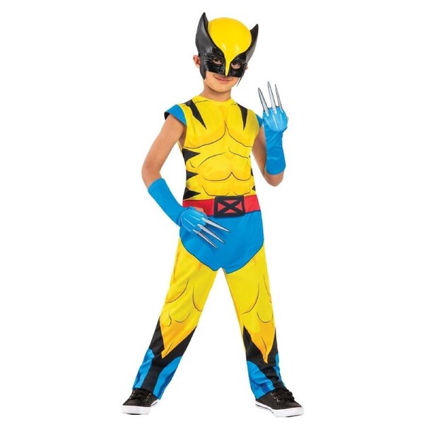 Marvel X-Men 97 Wolverine Child Costume Size M 6-8 Years