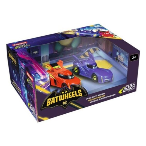 Carrera Pull and Speed DC Batwheels Bam vs Red Twin Pack
