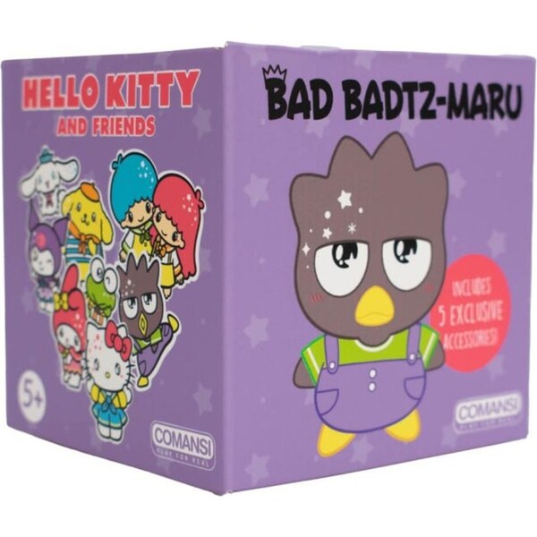 Hello Kitty and Friends Bad Badtz-Maru Friendship Box Figurine
