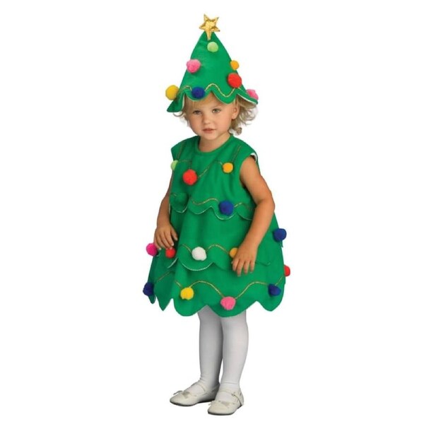 Little Christmas Tree Child Costume Size Toddler 1-2 Years