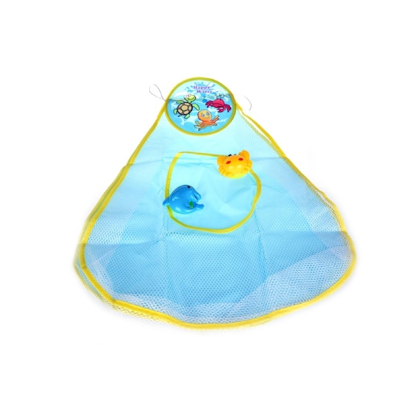 Kaper Kidz Bath Toy Storage Bag Bathroom Organiser Mesh Tidy OTG0878524