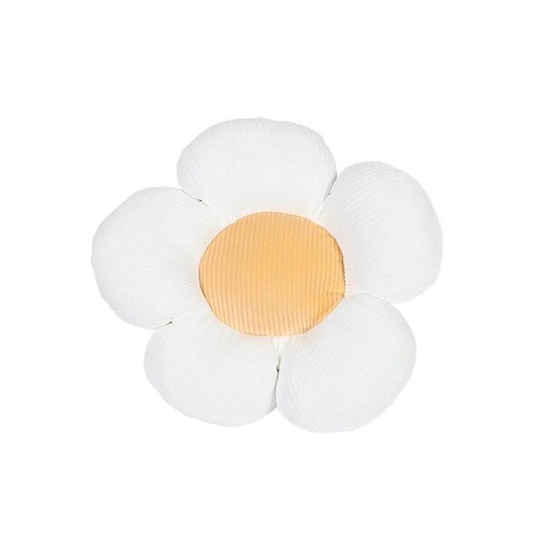 Plush Headrest Neck Pillow Cute Flower Cushion Soft Travel Support for Neck Rest