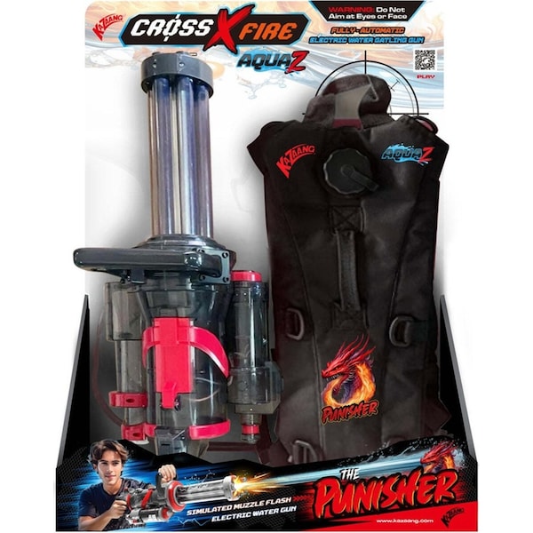 Kazaang CrossXFire AquaZ Electric Water Gun Kids/Children Toy Punisher 8y+