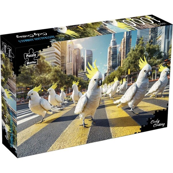 1000pc Puzzle Master Cocky Crossing Kids Jigsaw Puzzle Educational Toy 70x50cm