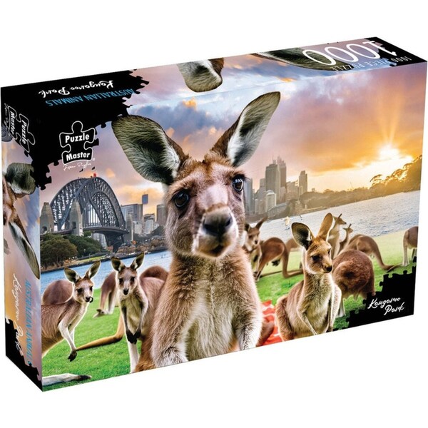 1000pc Puzzle Master Kangaroo Park Kids Jigsaw Puzzle Educational Toy 70x50cm