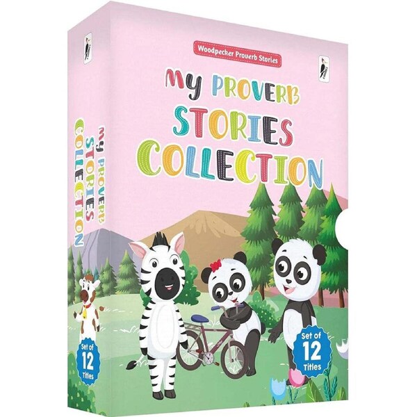 Woodpecker Proverb Stories Kids/Children 12-Book Collection Paperback 5y+
