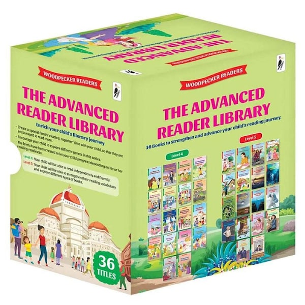 Woodpecker The Advanced Reader Library Kids 36-Book Collection Paperback 5y+