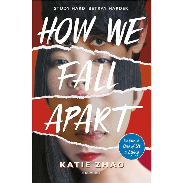 Promotional How We Fall Apart Mystery Thriller Fiction Paperback Book 12y+