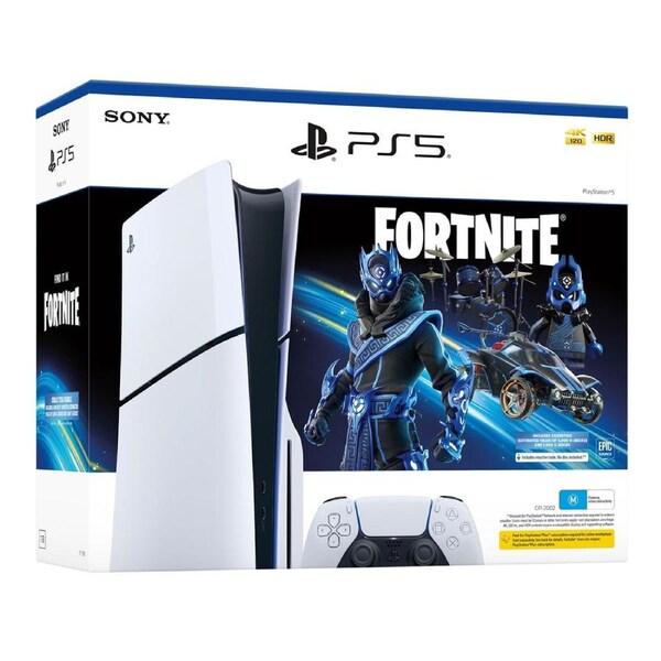 PlayStation 5 Console (Fortnite Cobalt Star Bundle)