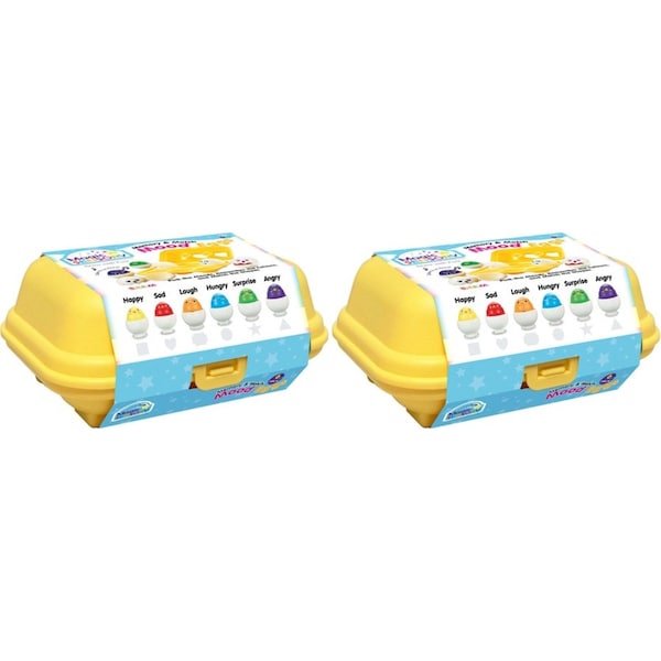2x Magic Sensory Mood Eggs Kids/Toddler Early Learning Educational Toy 18m+