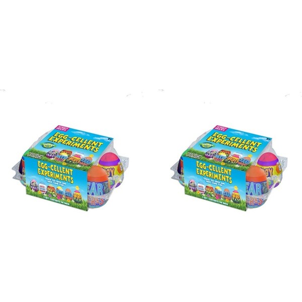 2x Be Amazing Toys Egg-Cellent Experiments 1/2 Dozen Kids DIY Science Kit 8y+