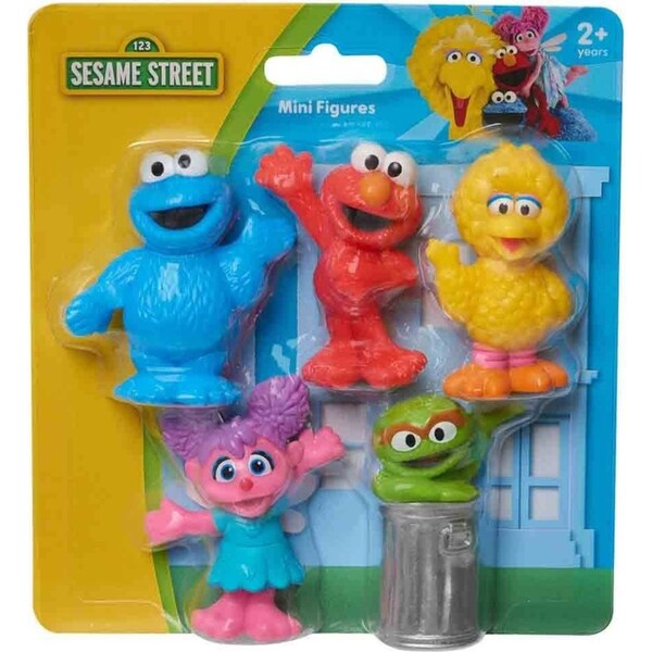 Sesame Street Mini Figures 5 Pack