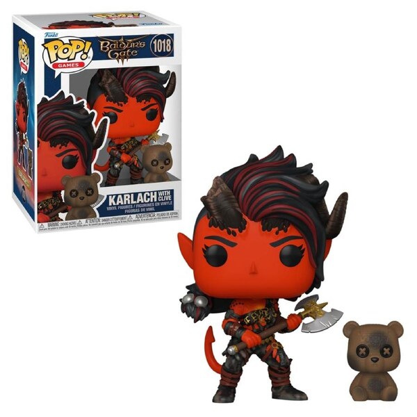 Baldur's Gate 3 Karlach and Clive Funko POP! Vinyl