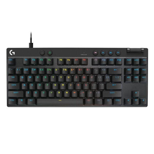Logitech G PRO X TKL RAPID tenkeyless gaming keyboard with Magnetic Analog Switches (Black)