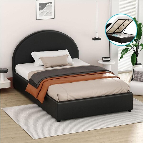 ALFORDSON Bed Frame Gas Lift Base King Single