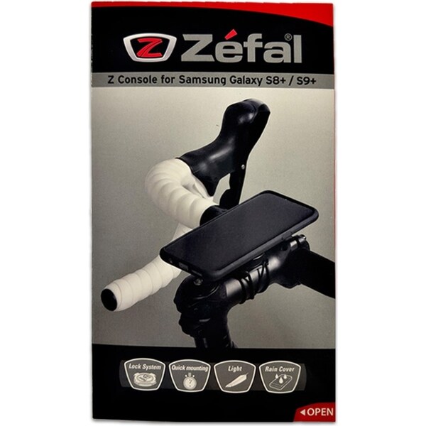 Zefal Z Console Samsung S8+/S9+ Case/Rain Cover/Bike Mounting Outdoor Kit
