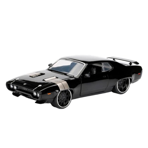Jada 1:24 Scale Fast & Furious 8 Dom's 1972 Plymouth GTX Diecast Car Model