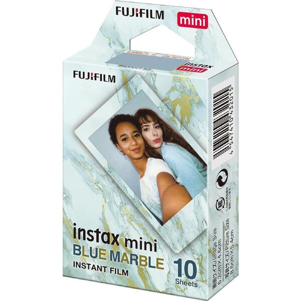 FujiFilm INSTAX mini Blue Marble Film 10 Pack
