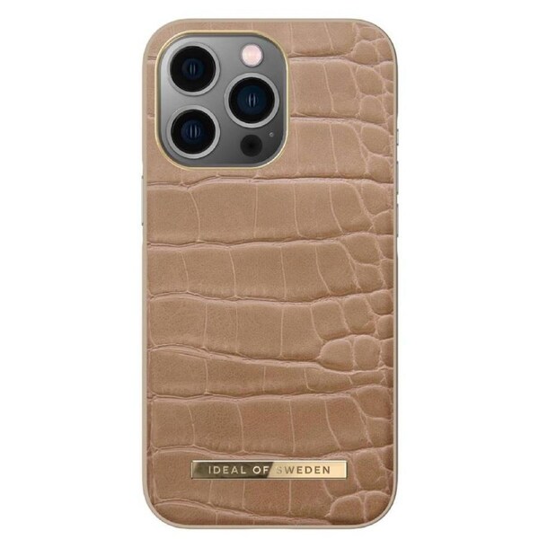 Ideal Of Sweden Fashion Case (Suits iPhone 13 Pro) - Camel Croco