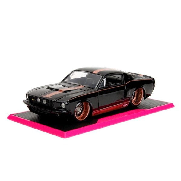 Jada 1:24 Scale Pink Slips 1967 Ford Mustang Shelby GT500 Diecast Vehicle