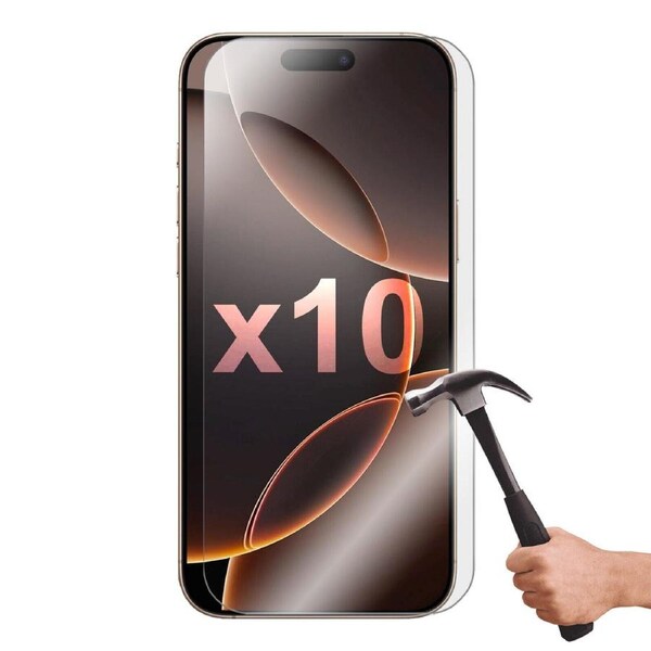 10 Pack Tempered Glass Screen Protector Guard for Apple iPhone 16 PRO MAX Bulk