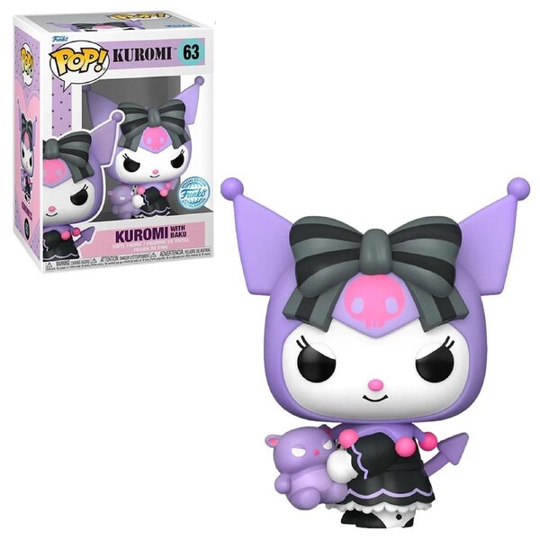 Sanrio Kuromi With Baku Funko POP! Vinyl